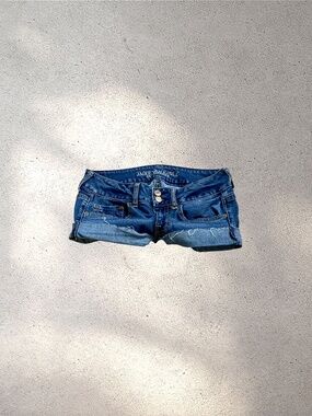 American Eagle Outfitters Low Rise Micro Denim Shorts